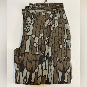 Walls Trebark Camo BDU Pants Combat Trousers 6 Pocket Button Fly Made USA 46 Med